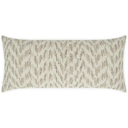 Outdoor Sliderule Lumbar Pillow - Natural-Outdoor Pillows-D.V. Kap-LOOMLAN