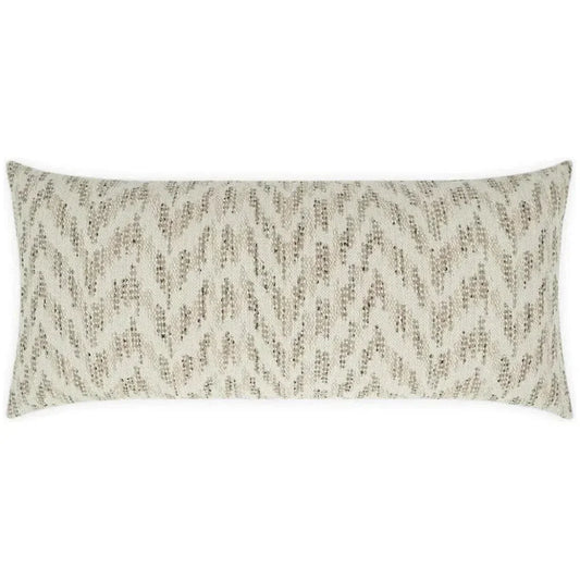 Outdoor Sliderule Lumbar Pillow - Natural-Outdoor Pillows-D.V. Kap-LOOMLAN