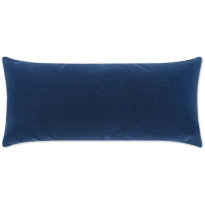 Outdoor Sundance Duo Lumbar Pillow - Navy-Outdoor Pillows-D.V. Kap-LOOMLAN
