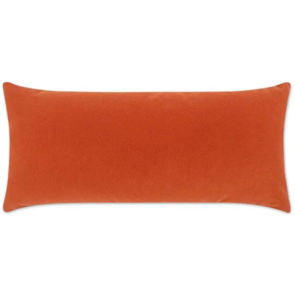 Outdoor Sundance Lumbar Pillow - Orange-Outdoor Pillows-D.V. Kap-LOOMLAN