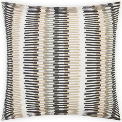 Outdoor Sunfun Stripe Pillow - Linen-Outdoor Pillows-D.V. Kap-LOOMLAN