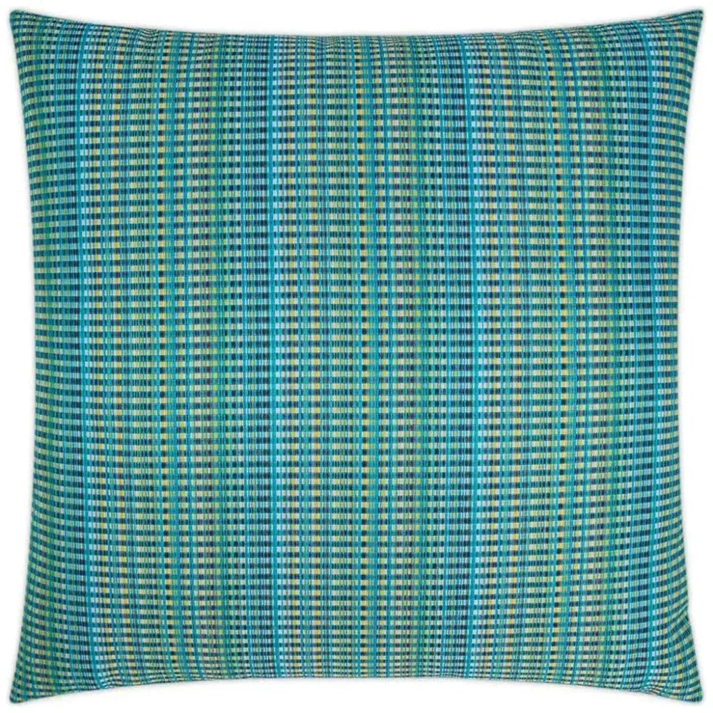 Outdoor Sunrun Pillow - Blue-Outdoor Pillows-D.V. Kap-LOOMLAN