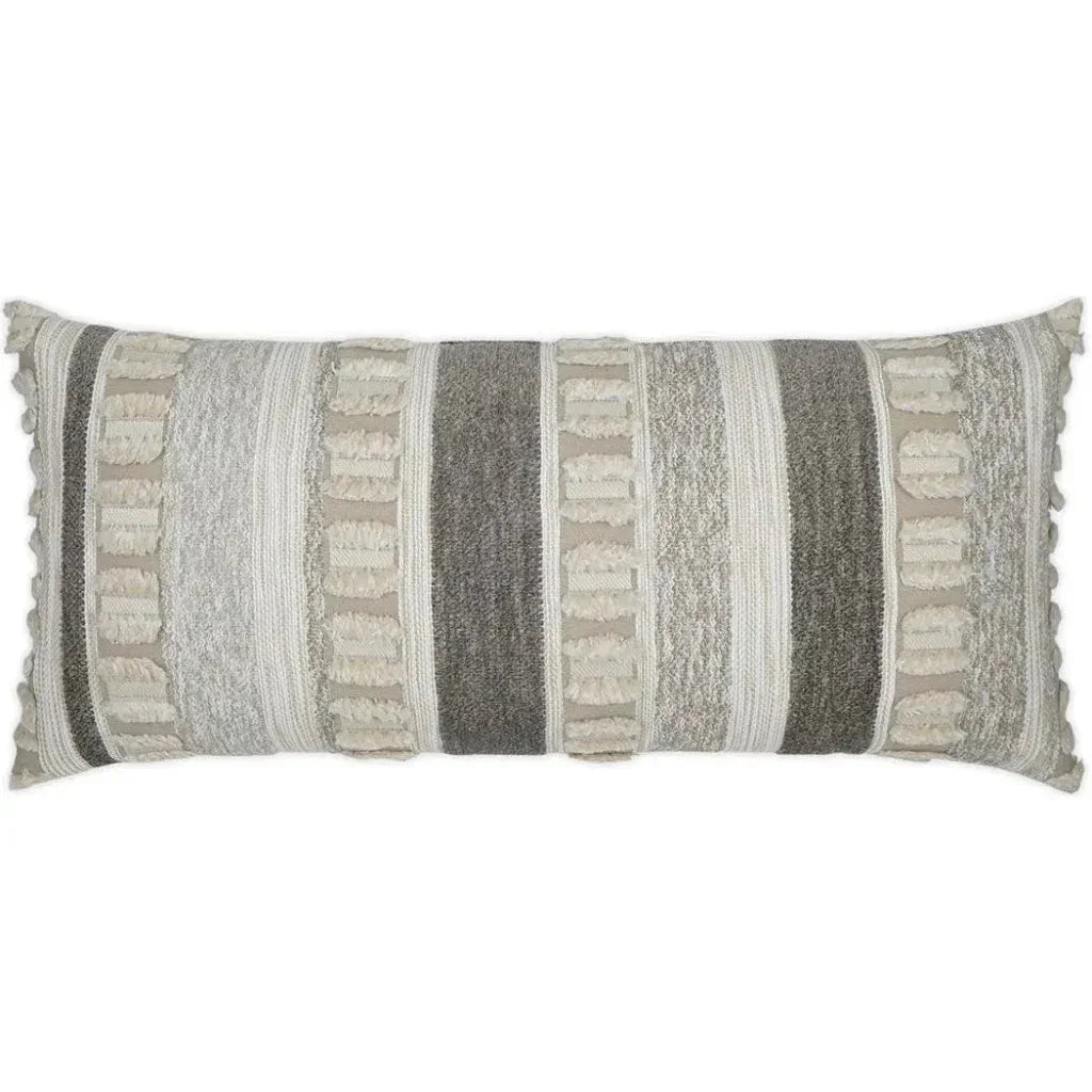 Outdoor Teton Lumbar Pillow - Linen-Outdoor Pillows-D.V. Kap-LOOMLAN