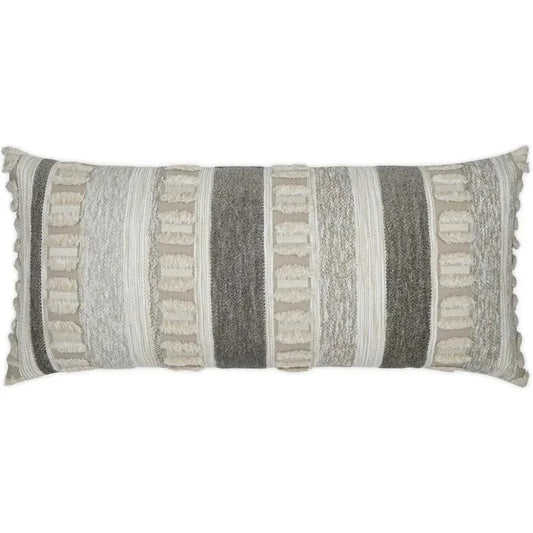 Outdoor Teton Lumbar Pillow - Linen-Outdoor Pillows-D.V. Kap-LOOMLAN