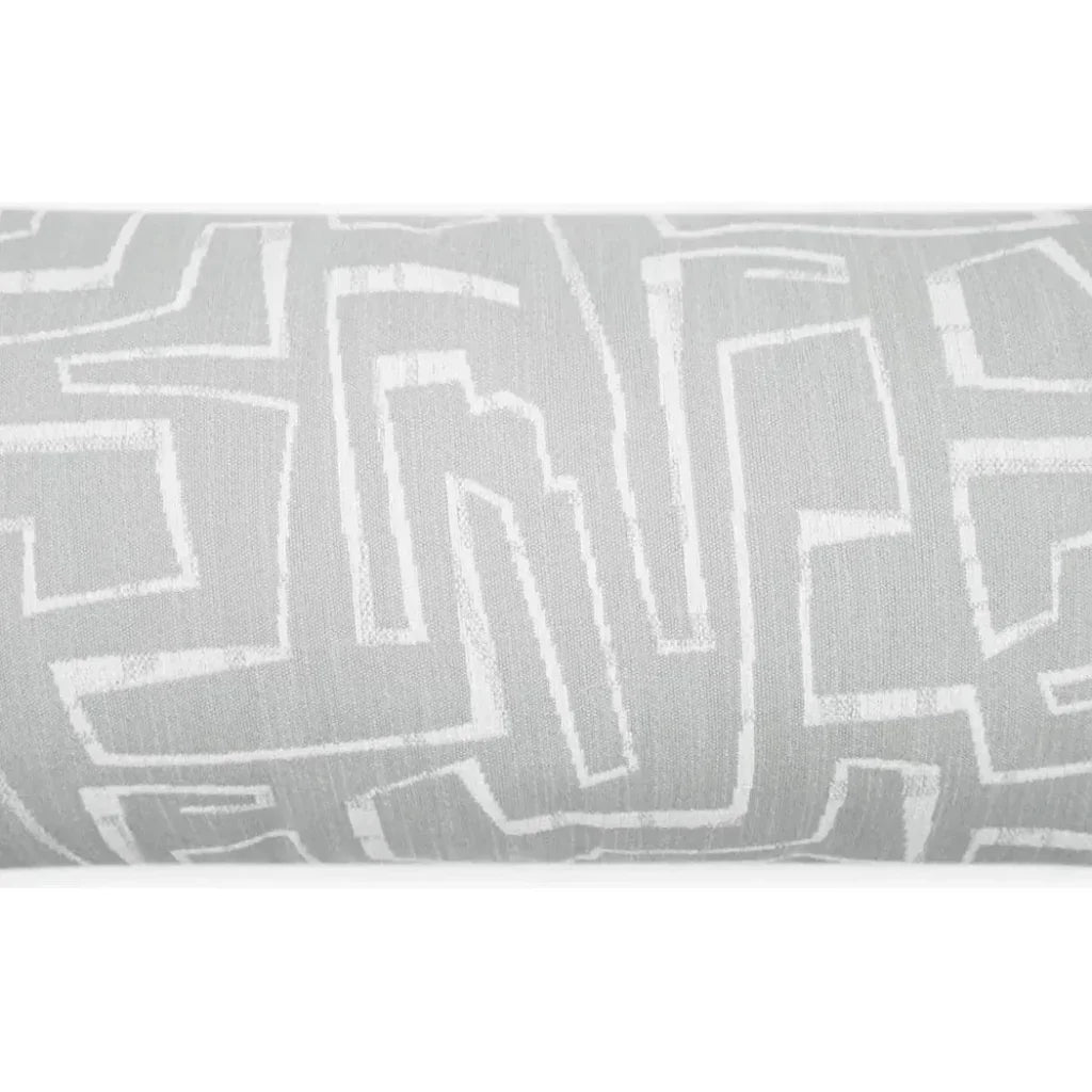 Outdoor Theon Lumbar Pillow - Grey-Outdoor Pillows-D.V. Kap-LOOMLAN