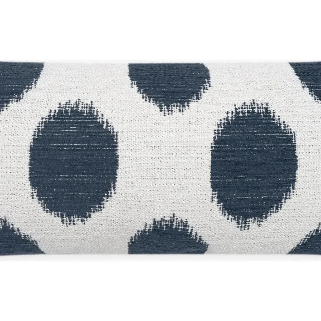 Outdoor Vianella Lumbar Pillow - Indigo-Outdoor Pillows-D.V. Kap-LOOMLAN