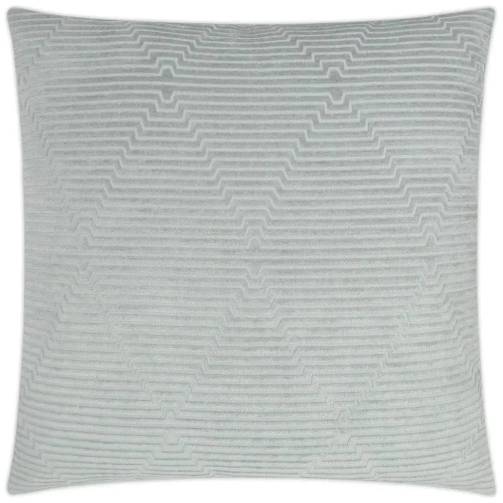 D.V. Kap Outline Spa Grey Throw Pillow With Insert