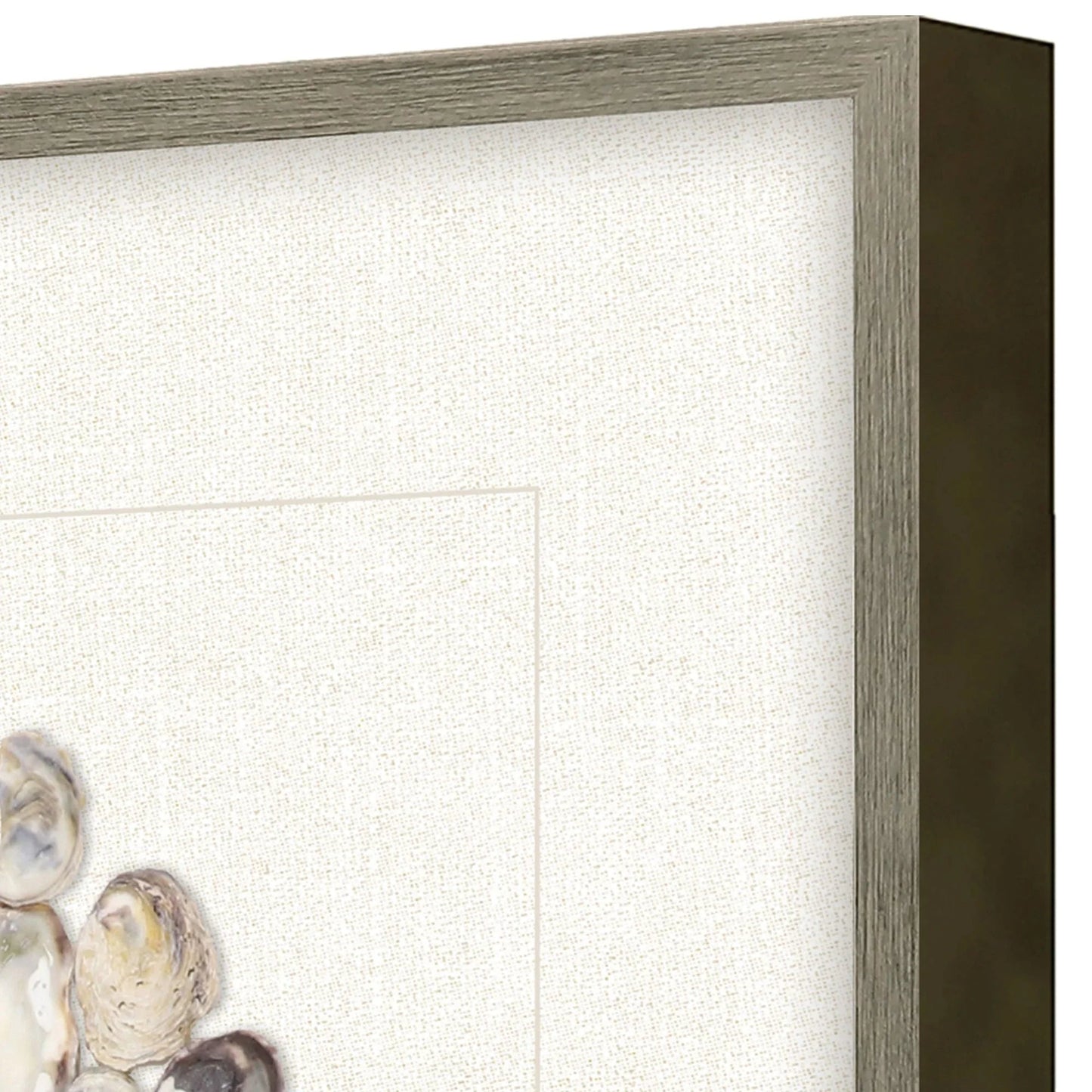 Oyster Shell Beige Canvas Art