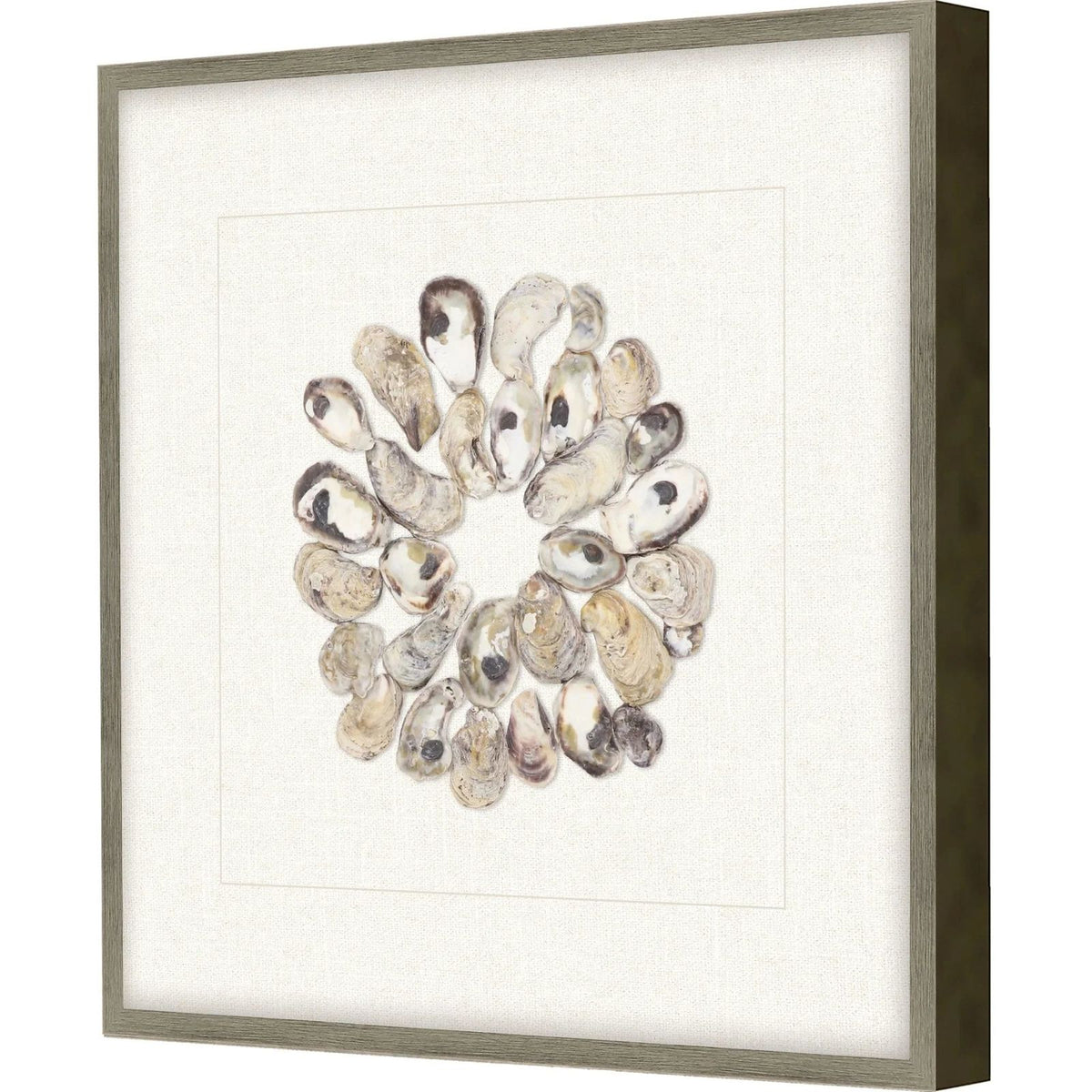 Oyster Shell Beige Framed Wall Art -- view 7