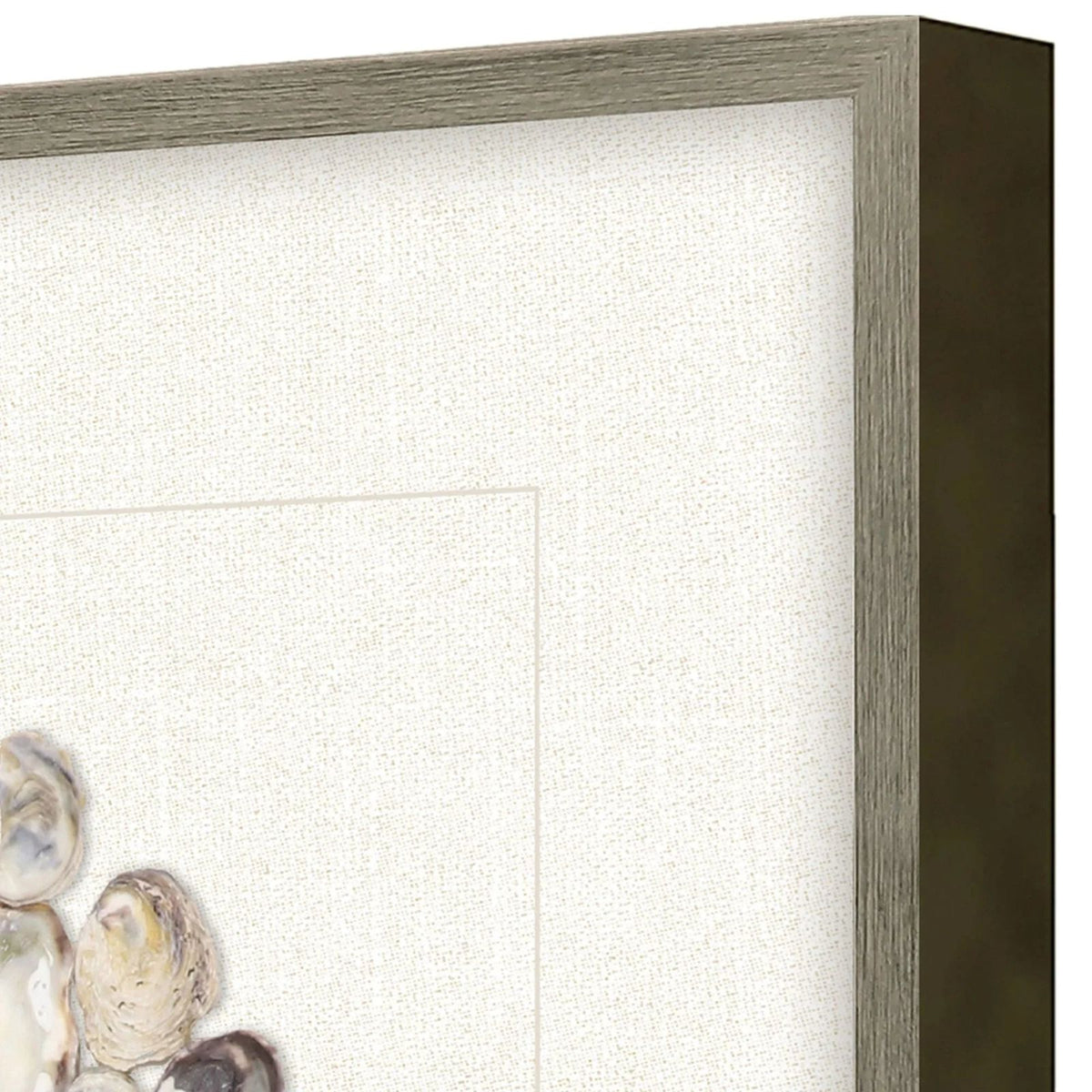 Oyster Shell Beige Framed Wall Art -- view 8