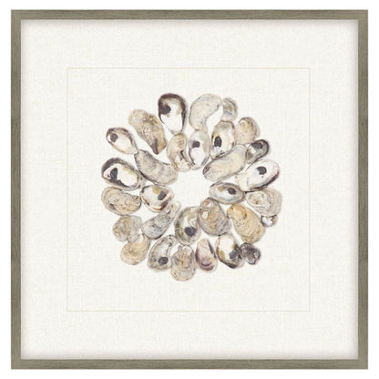 Oyster Shell Beige Framed Wall Art -- view 5