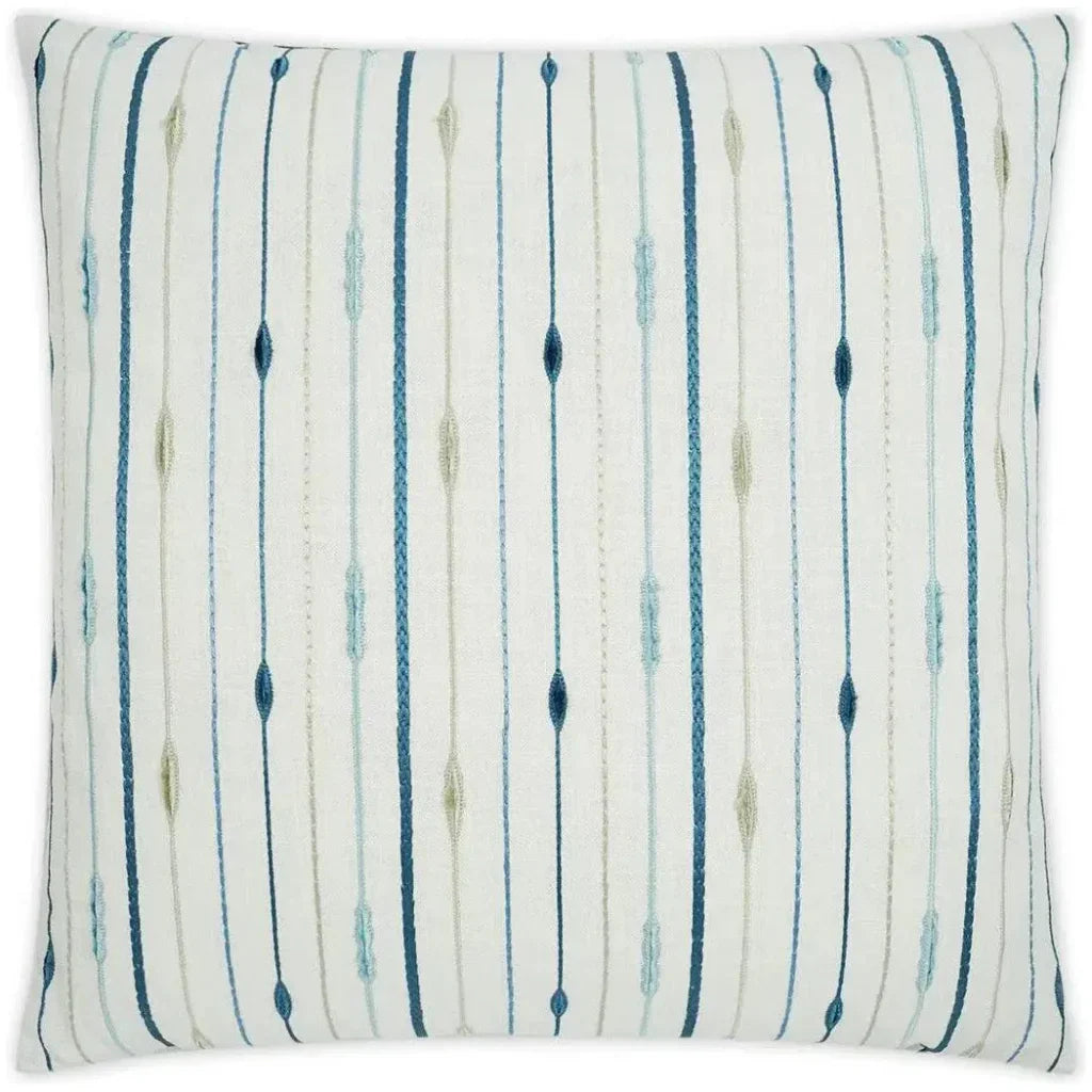 Pacesetter Blue Blue Throw Pillow Insert - LOOMLAN - D.V. Kap - Throw Pillows