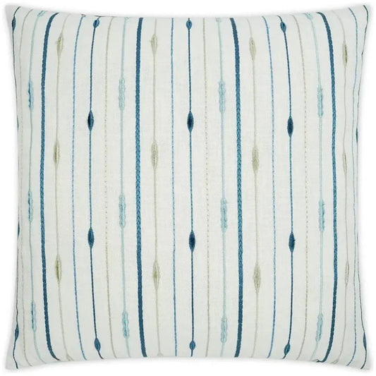 Pacesetter Blue Blue Throw Pillow Insert - LOOMLAN - D.V. Kap - Throw Pillows