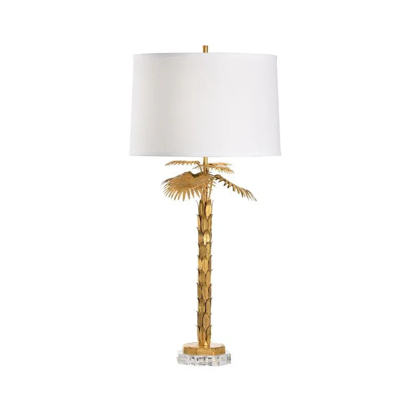 Palm Island Design Crystal Table Lamp - LOOMLAN - Wildwood - Table Lamps