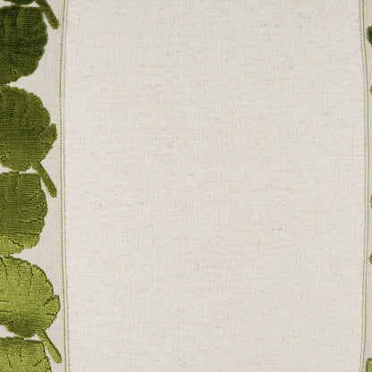 Palm Leaf Mini Handcrafted Throw Pillow