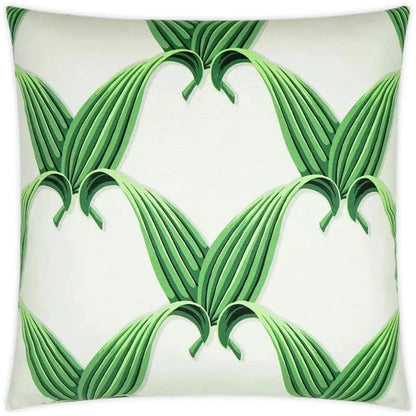 Palmbre Floral Green Large Throw Pillow Insert - LOOMLAN - D.V. Kap - Throw Pillows