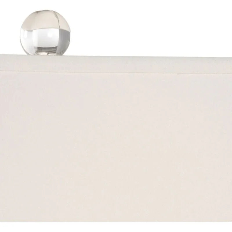 Palmer White Glaze Ceramic Table Lamp - LOOMLAN - Wildwood - Table Lamps