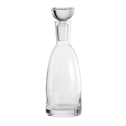 Abigails Palmetto Clear Glass Decanter