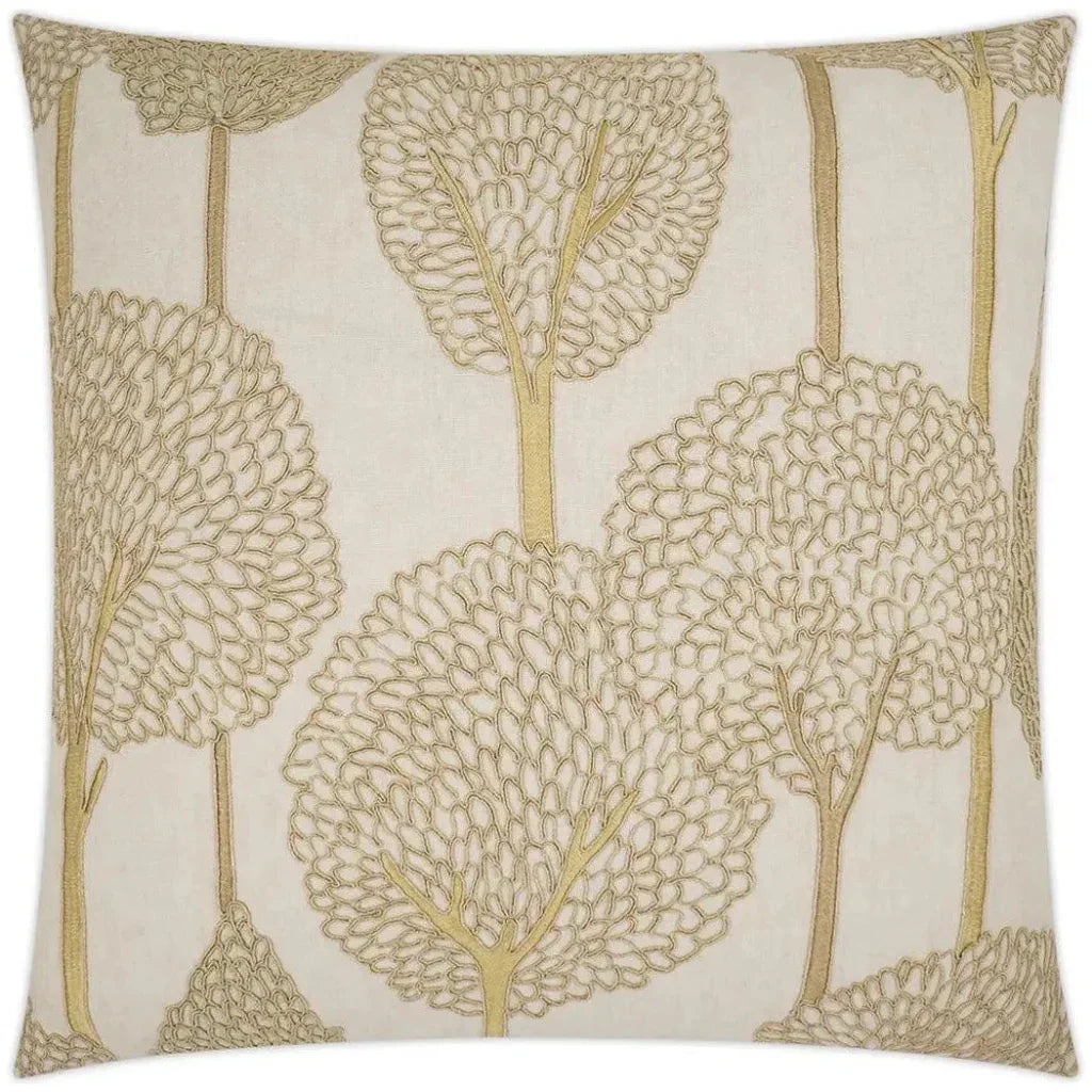 Pando Parchment Brown Throw Pillow Insert - LOOMLAN - D.V. Kap - Throw Pillows