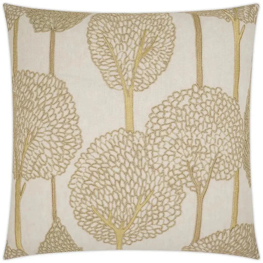 Pando Parchment Brown Throw Pillow Insert - LOOMLAN - D.V. Kap - Throw Pillows