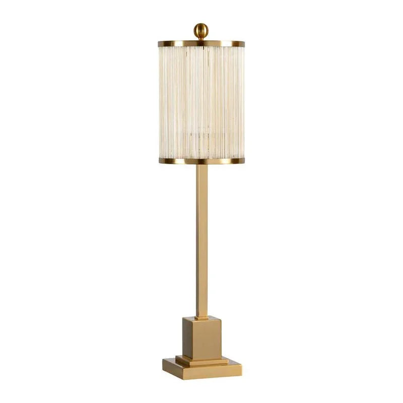 Park Avenue Acrylic Rods Mounted Table Lamp - LOOMLAN - Wildwood - Table Lamps