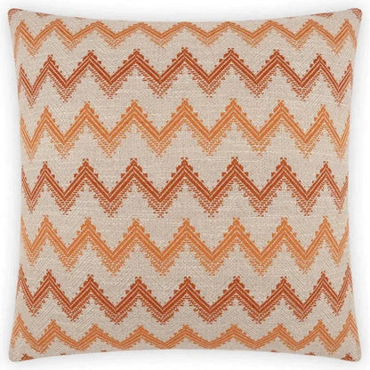 D.V. Kap Parquet Paprika Red Throw Pillow With Insert