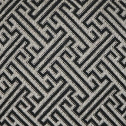 Parthenon Global Black Grey Large Throw Pillow Insert - LOOMLAN - D.V. Kap - Throw Pillows