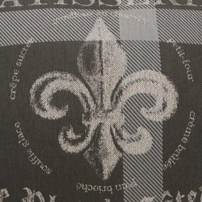 Patisserie Grey Throw Pillow With Insert - LOOMLAN - D.V. Kap - Throw Pillows