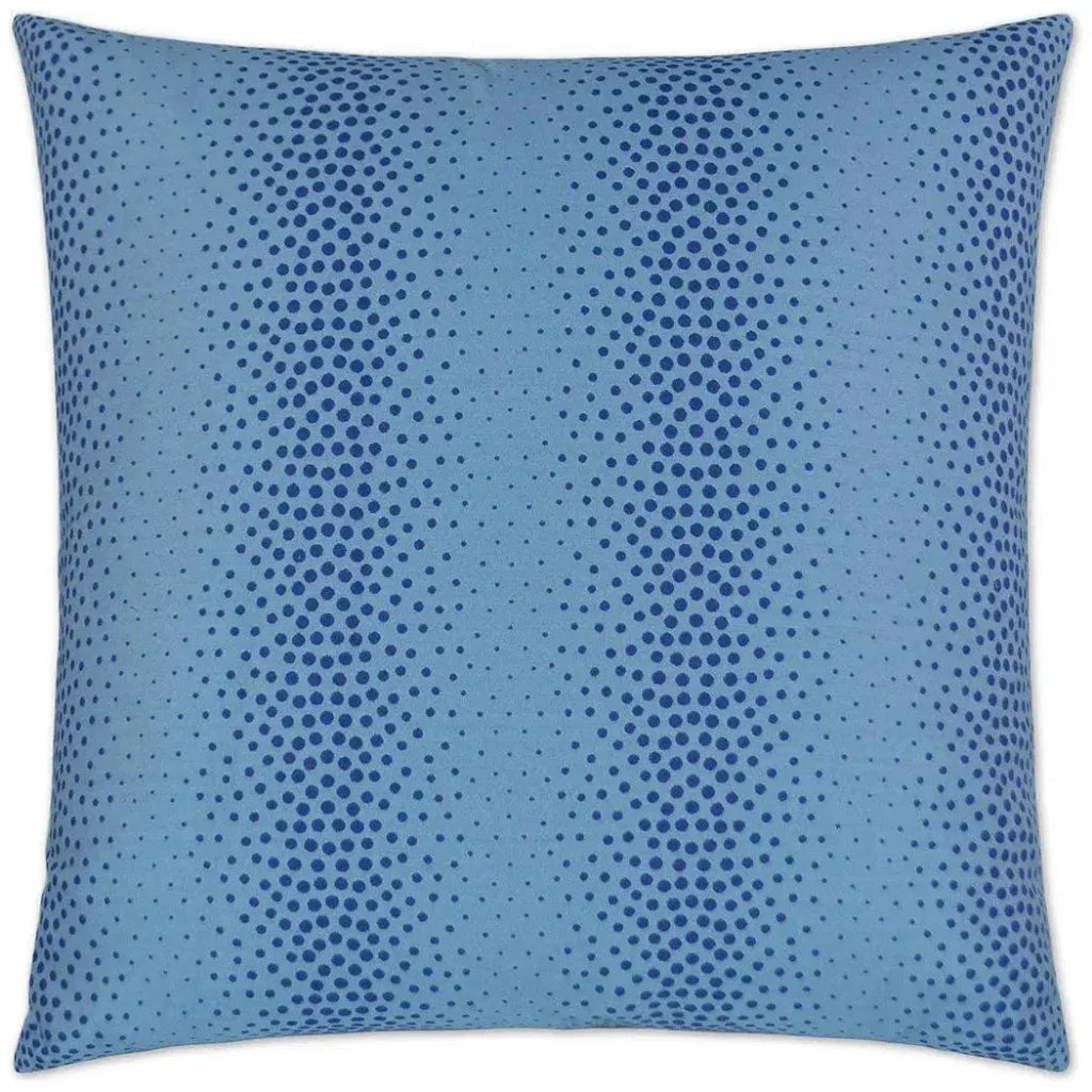 Pearl Azure Blue Throw Pillow With Insert - LOOMLAN - D.V. Kap - Throw Pillows
