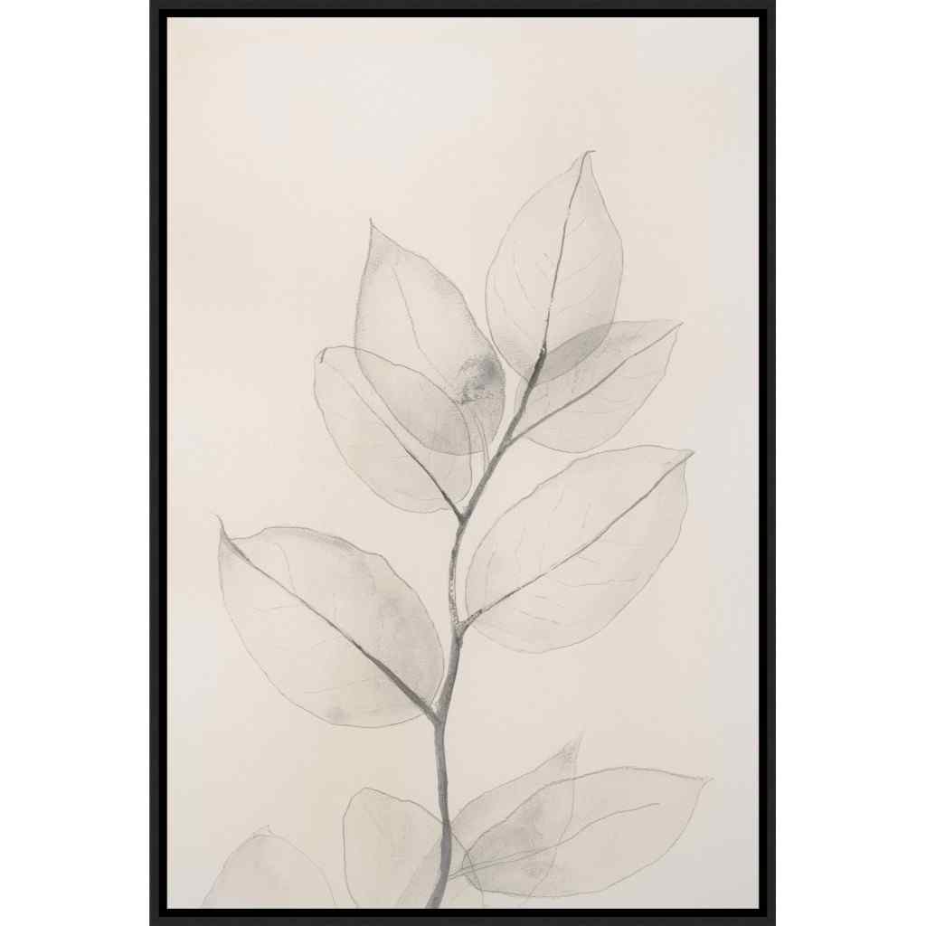 Pearly Eucalyptus Hand Crafted Canvas Art