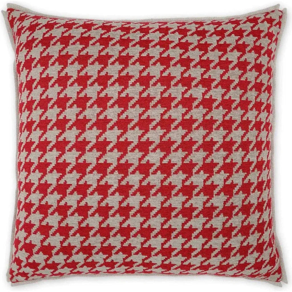 Pemberton Red Traditional Red Large Throw Pillow Insert - LOOMLAN - D.V. Kap - Throw Pillows