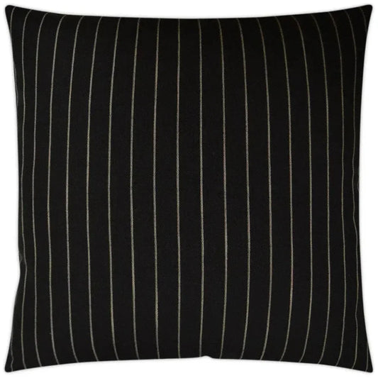 Pennant Black Throw Pillow With Insert - LOOMLAN - D.V. Kap - Throw Pillows