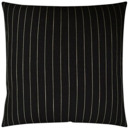 D.V. Kap Pennant Black Throw Pillow With Insert
