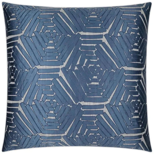 Percy Blue Blue Throw Pillow With Insert - LOOMLAN - D.V. Kap - Throw Pillows