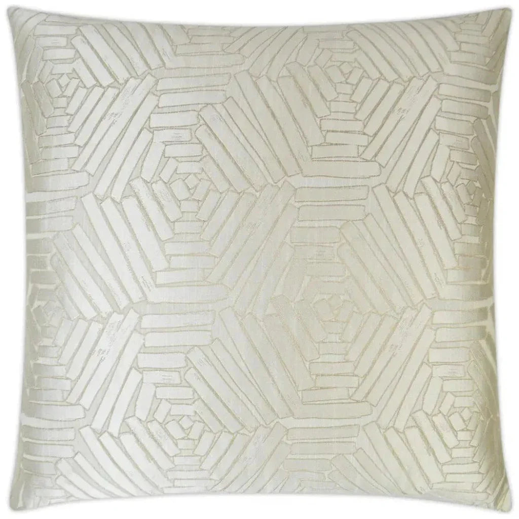 D.V. Kap Percy Light Brown Throw Pillow With Insert