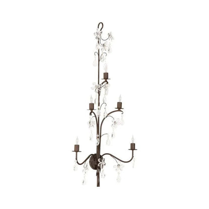 Perennial Iron Base Wall Sconce - LOOMLAN - Chelsea House - Wall Sconces