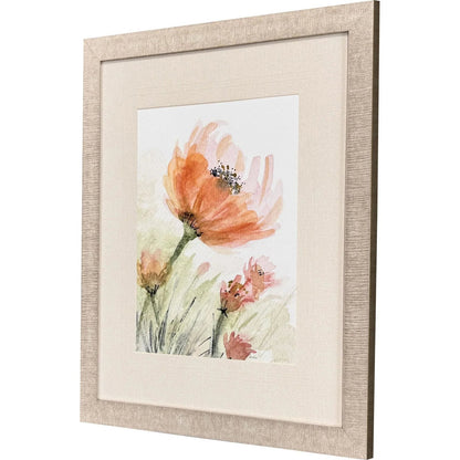 Perfect Poppies Orange Framed Wall Art -- view 3