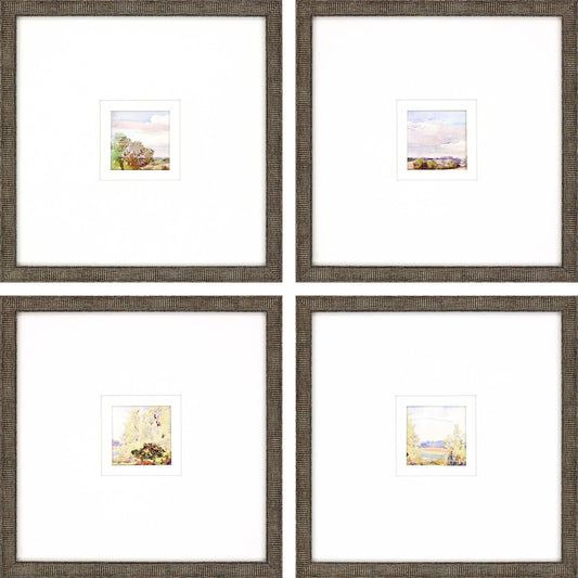 Petite Placid Multi Canvas Art 4PC