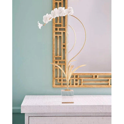 Pierced Metal Framed Wall Mirror - LOOMLAN - Chelsea House - Wall Mirrors