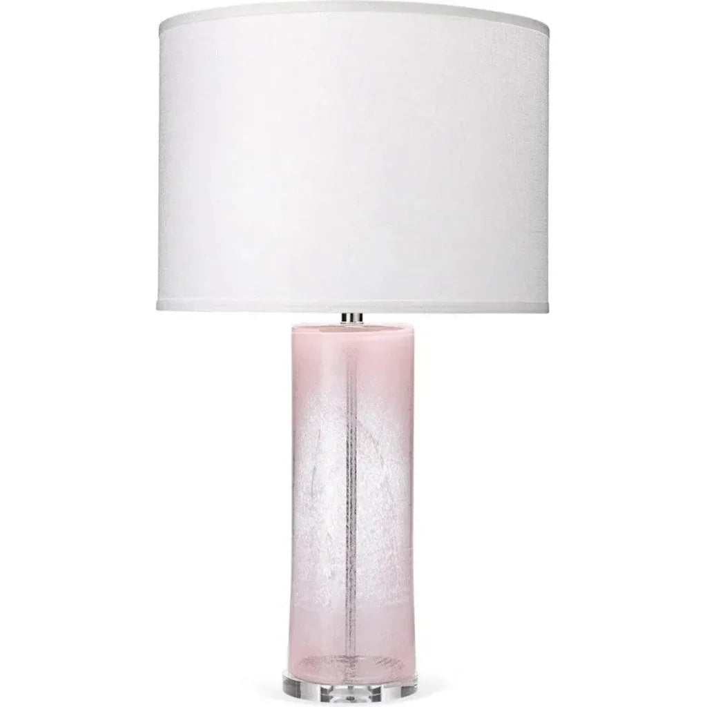 Pink Glass Dahlia Table Lamp - LOOMLAN - Jamie Young - Table Lamps