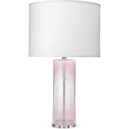 Pink Glass Dahlia Table Lamp - LOOMLAN - Jamie Young - Table Lamps