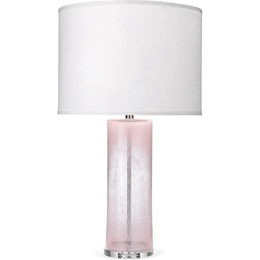 Pink Glass Dahlia Table Lamp - LOOMLAN - Jamie Young - Table Lamps