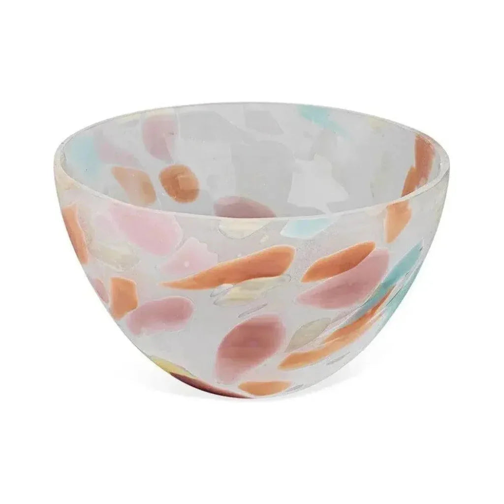 Jaspe Glass Watercolor Bowl