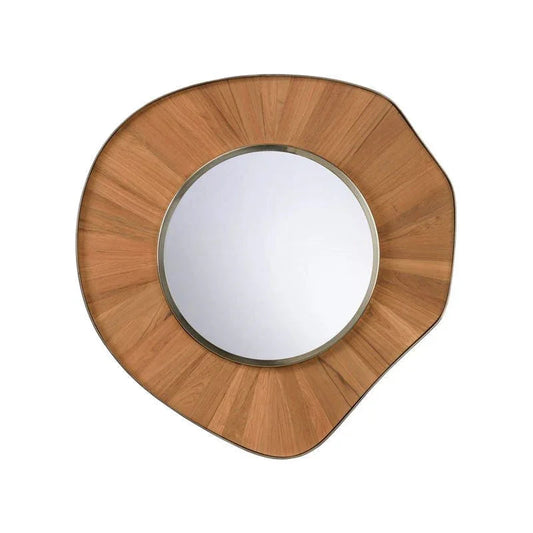 Pith Wood Framed Wall Mirror - LOOMLAN - Wildwood - Wall Mirrors