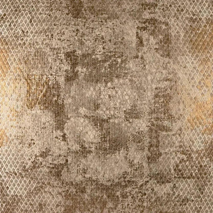 Pitone Bronze Glam Bronze Large Throw Pillow Insert - LOOMLAN - D.V. Kap - Throw Pillows