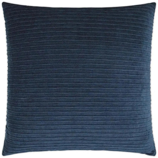 Pleatte Blue Blue Throw Pillow With Insert - LOOMLAN - D.V. Kap - Throw Pillows