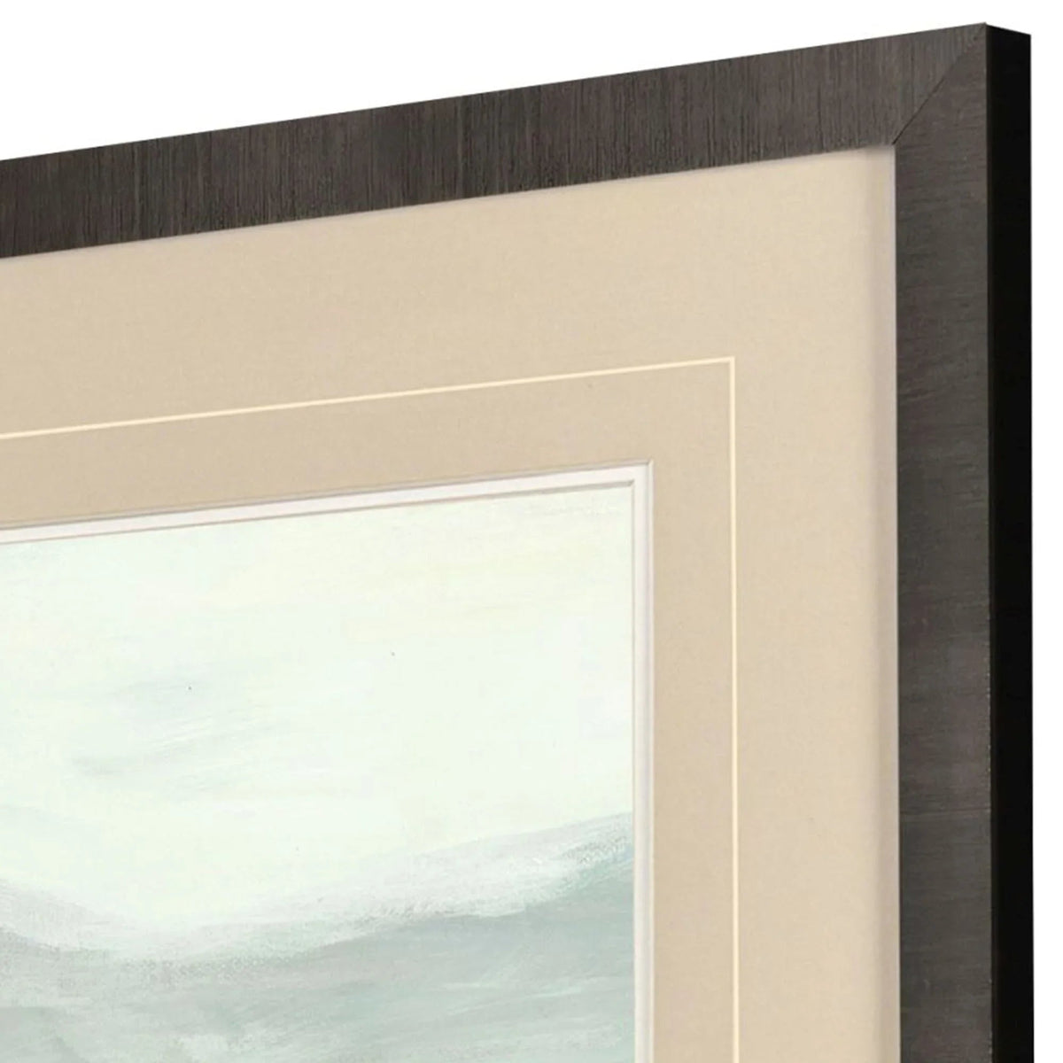 Plein Air Hills III Blue Framed Wall Art -- view 4