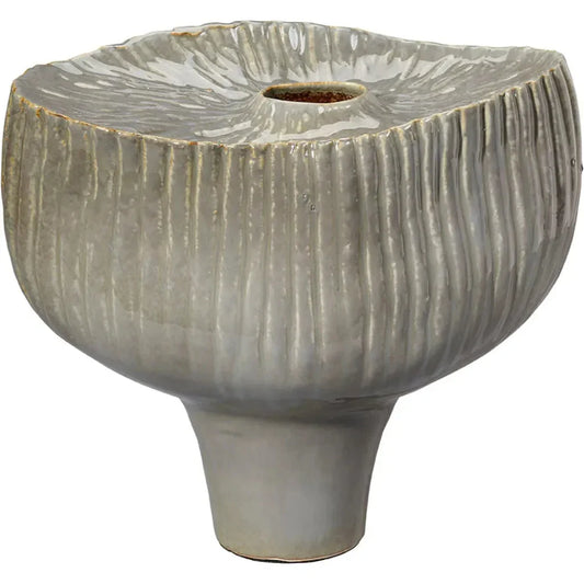 Plunge Ceramic Decorative Vessel - LOOMLAN - Jamie Young - Vases & Jars