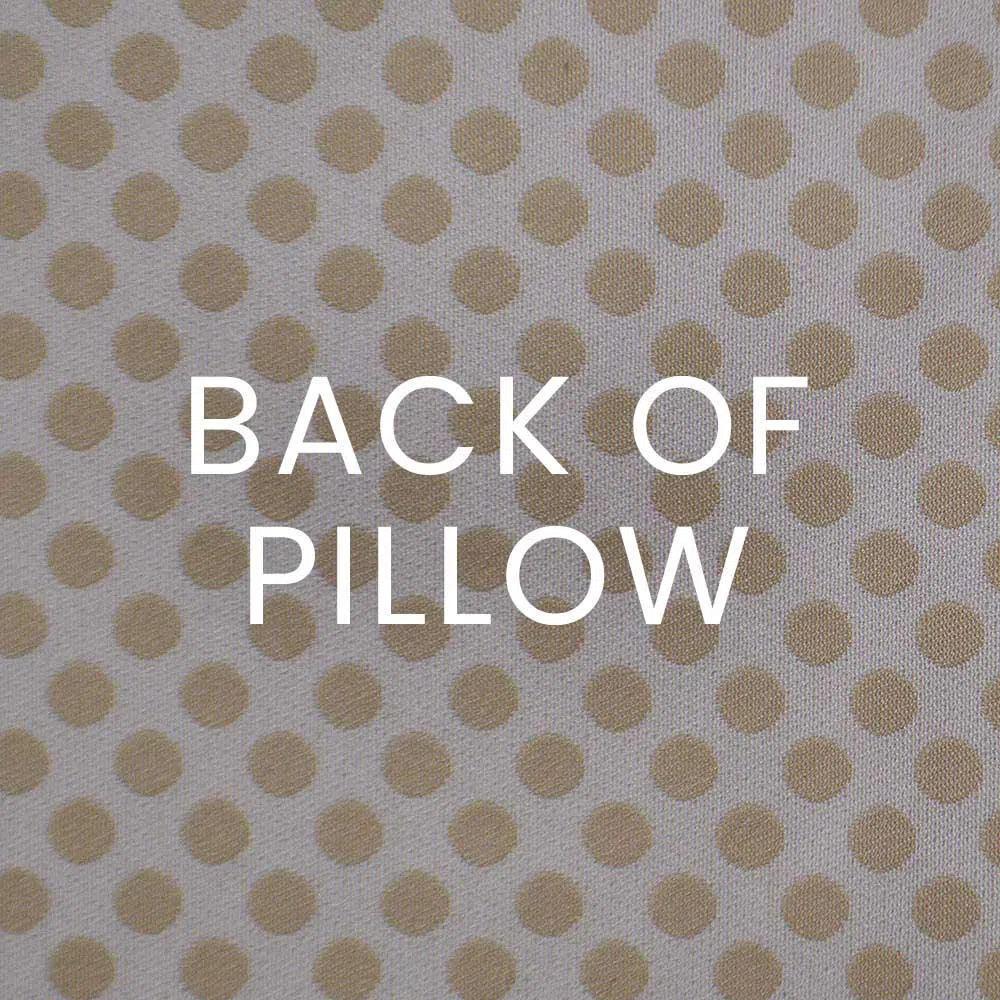 Polka Dots Cream Throw Pillow With Insert - LOOMLAN - D.V. Kap - Throw Pillows