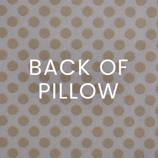 Polka Dots Cream Throw Pillow With Insert - LOOMLAN - D.V. Kap - Throw Pillows